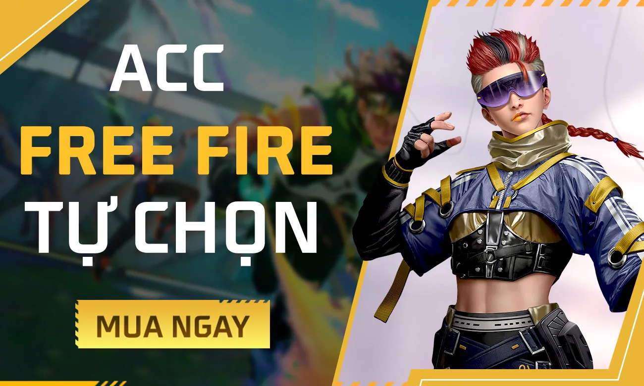 Acc free fire giá rẻ